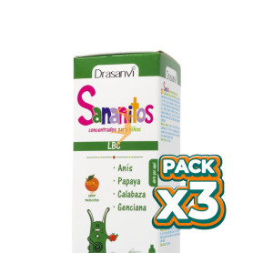 Pack 3x SANANITOS LBC 150Ml. DRASANVI