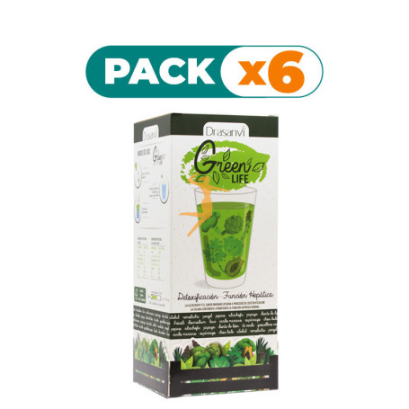 Pack 6x GREEN LIFE 500Ml. DRASANVI