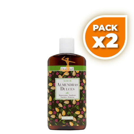 Pack 2x ACEITE DE ALMENDRAS 250Ml. DRASANVI