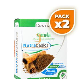 Pack 2x CANELA 60 CÁPSULAS DRASANVI