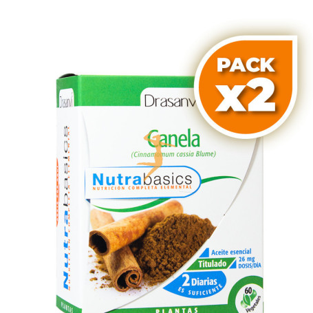 Pack 2x CANELA 60 CÁPSULAS DRASANVI