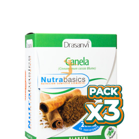 Pack 3x CANELA 60 CÁPSULAS DRASANVI