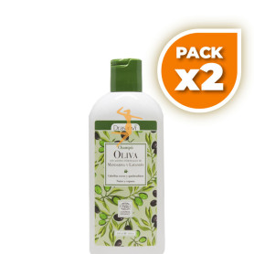 Pack 2x CHAMPÚ ACEITE DE OLIVA BIO 250Ml. DRASANVI