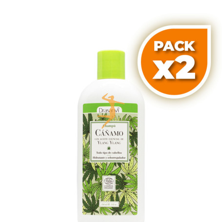 Pack 2x CHAMPU CAÑAMO BIO 250Ml. DRASANVI