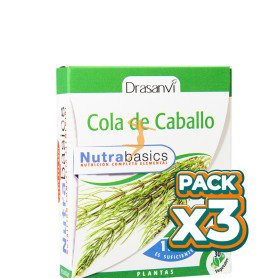 Pack 3x COLA DE CABALLO 30 CÁPSULAS DRASANVI