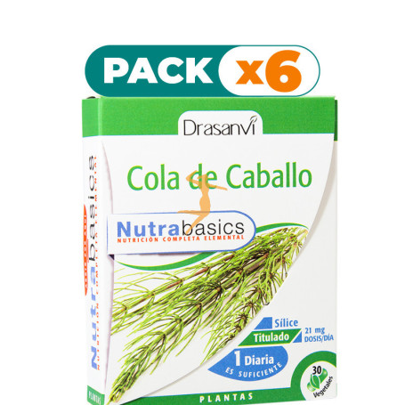 Pack 6x COLA DE CABALLO 30 CÁPSULAS DRASANVI
