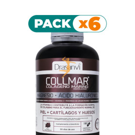 Pack 6x COLLMAR CHOCO GALLETA 180 COMPRIMIDOS MASTICABLES DRASANVI