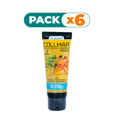Pack 6x COLLMAR CREMI GEL EFECTO FRIO 75Ml. DRASANVI