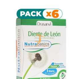 Pack 6x DIENTE DE LEÓN 30 CÁPSULAS DRASANVI