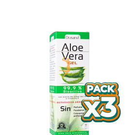 Pack 3x GEL ALOE VERA 200Ml. DRASANVI