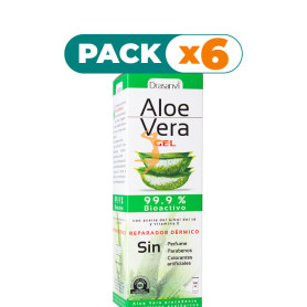 Pack 6x GEL ALOE VERA 200Ml. DRASANVI