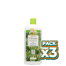 Pack 3x GEL BAÑO CAÑAMO BIO 500Ml. DRASANVI