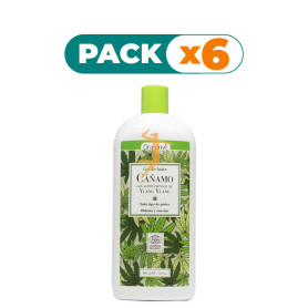 Pack 6x GEL BAÑO CAÑAMO BIO 500Ml. DRASANVI