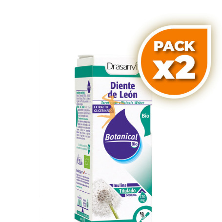 Pack 2x GLICERINADO DIENTE DE LEÓN BIO 50Ml. DRASANVI
