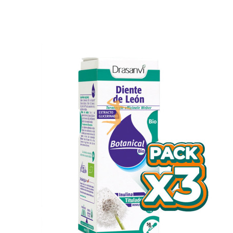 Pack 3x GLICERINADO DIENTE DE LEÓN BIO 50Ml. DRASANVI