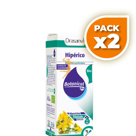 Pack 2x GLICERINADO HIPÉRICO BIO 50Ml. DRASANVI