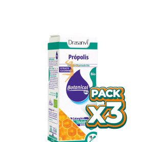 Pack 3x GLICERINADO PROPOLIS BIO 50Ml. DRASANVI