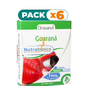 Pack 6x GUARANÁ 30 CÁPSULAS DRASANVI