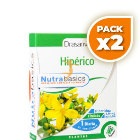 Pack 2x HIPÉRICO 30 CÁPSULAS DRASANVI