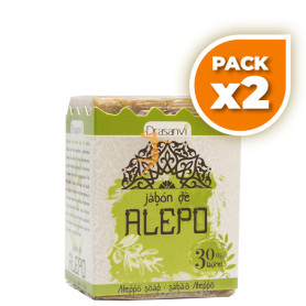 Pack 2x JABÓN DE ALEPO Y LAUREL 200Gr. DRASANVI
