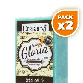 Pack 2x JABÓN DE ÁRBOL DE TÉ 100Gr. DRASANVI
