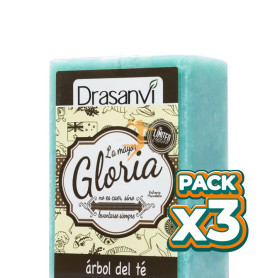 Pack 3x JABÓN DE ÁRBOL DE TÉ 100Gr. DRASANVI
