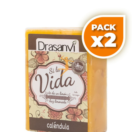 Pack 2x JABÓN DE CALÉNDULA 100Gr. DRASANVI