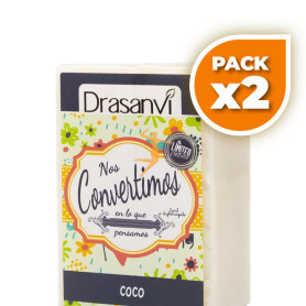 Pack 2x JABÓN DE COCO 100Gr. DRASANVI