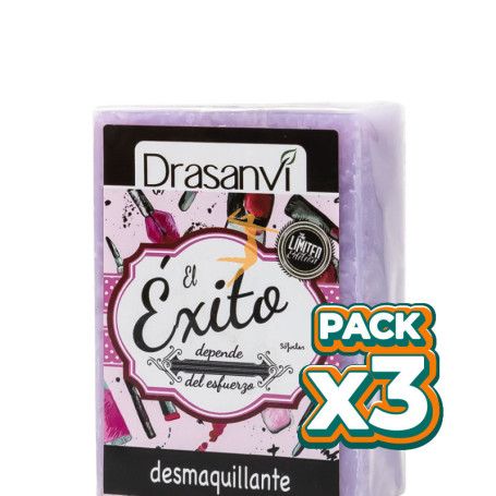 Pack 3x JABÓN DESMAQUILLANTE 100Gr. DRASANVI