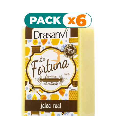 Pack 6x JABÓN DE JALEA REAL 100Gr. DRASANVI