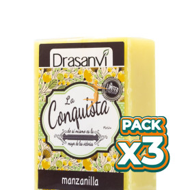Pack 3x JABÓN DE MANZANILLA 100Gr. DRASANVI