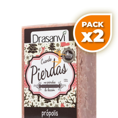 Pack 2x JABÓN DE PRÓPOLIS 100Gr. DRASANVI