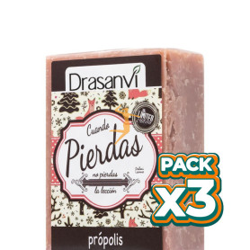 Pack 3x JABÓN DE PRÓPOLIS 100Gr. DRASANVI