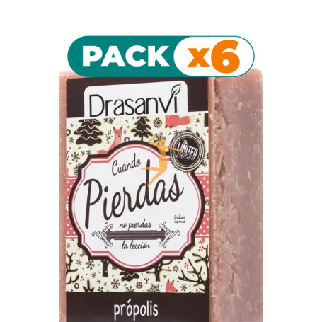 Pack 6x JABÓN DE PRÓPOLIS 100Gr. DRASANVI