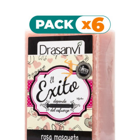 Pack 6x JABÓN DE ROSA MOSQUETA 100Gr. DRASANVI