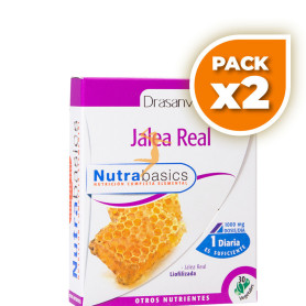 Pack 2x JALEA REAL 1000Mg. 30 CÁPSULAS DRASANVI
