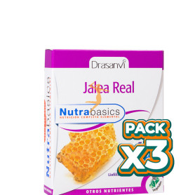 Pack 3x JALEA REAL 1000Mg. 30 CÁPSULAS DRASANVI