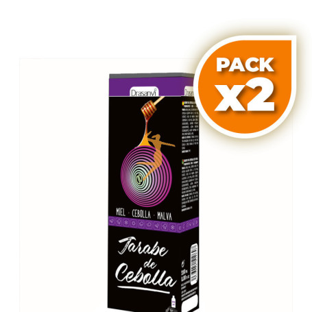 Pack 2x JARABE CEBOLLA 250Ml. ADULTO DRASANVI
