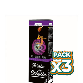 Pack 3x JARABE CEBOLLA 250Ml. ADULTO DRASANVI