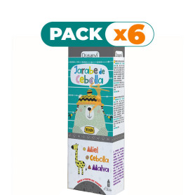 Pack 6x JARABE CEBOLLA 250Ml. NIÑO DRASANVI
