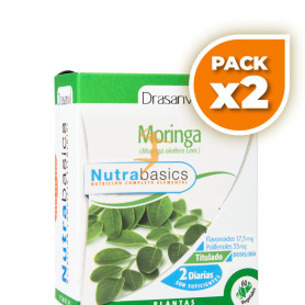 Pack 2x MORINGA 60 CÁPSULAS DRASANVI