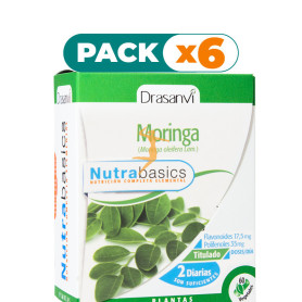 Pack 6x MORINGA 60 CÁPSULAS DRASANVI