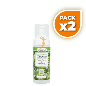 Pack 2x MOUSSE DESMAQUILLANTE CAÑAMO BIO 150Ml. DRASANVI