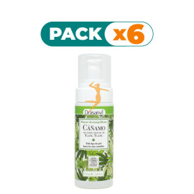 Pack 6x MOUSSE DESMAQUILLANTE CAÑAMO BIO 150Ml. DRASANVI