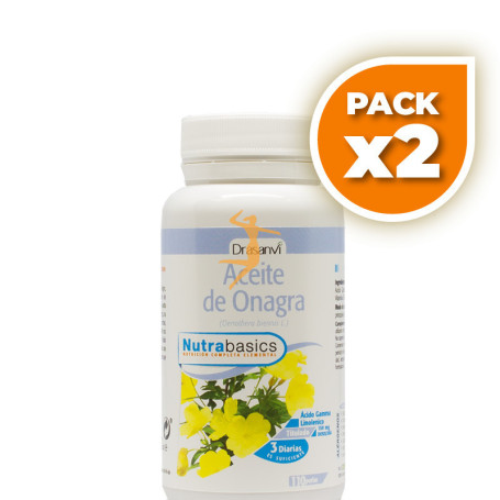 Pack 2x ONAGRA ACEITE 110 PERLAS 500Mg. DRASANVI