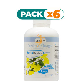 Pack 6x ONAGRA ACEITE 450 PERLAS 500Mg. DRASANVI