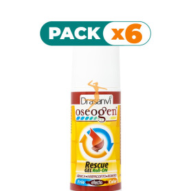 Pack 6x OSEOGEN RESCUE GEL ROLL-ON 60Ml. DRASANVI