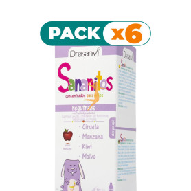 Pack 6x SANANITOS REGUTRANS 150Ml. DRASANVI