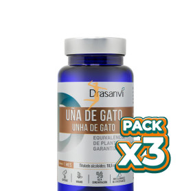 Pack 3x UÑA DE GATO 30 CÁPSULAS DRASANVI