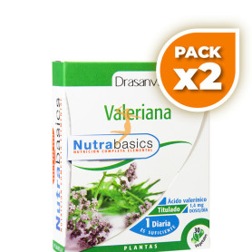 Pack 2x VALERIANA 30 CÁPSULAS DRASANVI